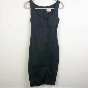 MANTU | Little Black Dress Fitted Cocktail Style Posh Women’s Italian 40 US 4